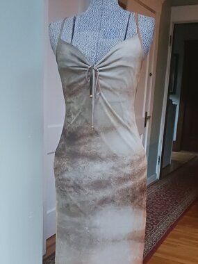 Earth-toned Slip Dress